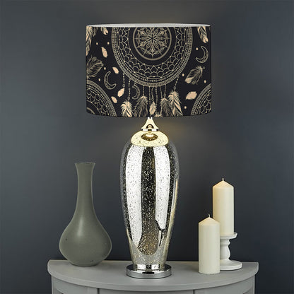 Vintage Native Dream Catcher Print Drum Lamp Shade