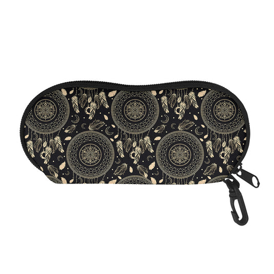 Vintage Native Dream Catcher Print Glasses Case