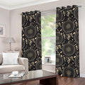 Vintage Native Dream Catcher Print Grommet Curtains