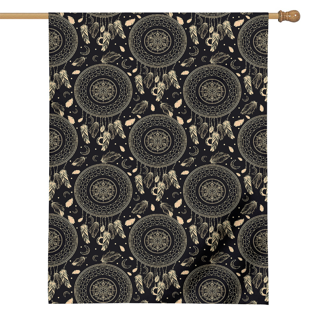 Vintage Native Dream Catcher Print House Flag