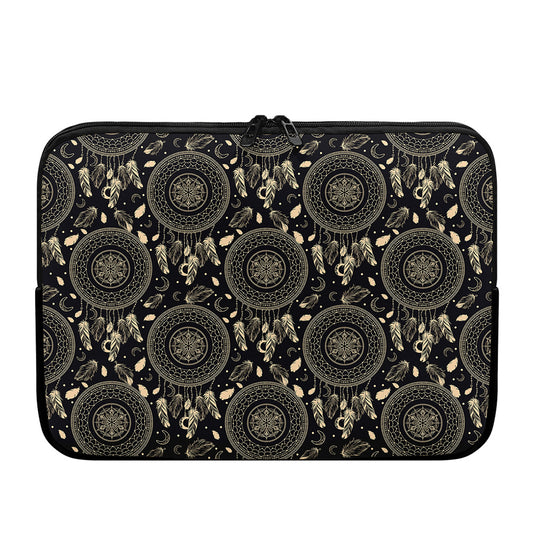 Vintage Native Dream Catcher Print Laptop Sleeve