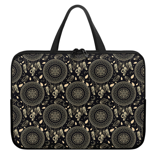 Vintage Native Dream Catcher Print Laptop Sleeve With Handle