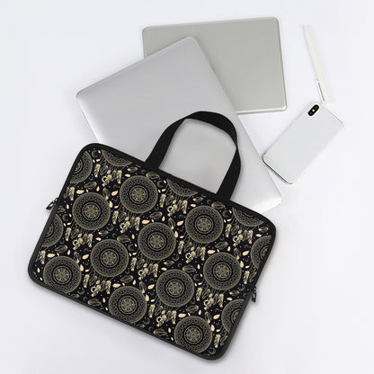 Vintage Native Dream Catcher Print Laptop Sleeve With Handle