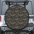 Vintage Native Dream Catcher Print Leather Spare Tire Cover