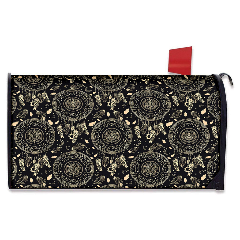 Vintage Native Dream Catcher Print Mailbox Cover