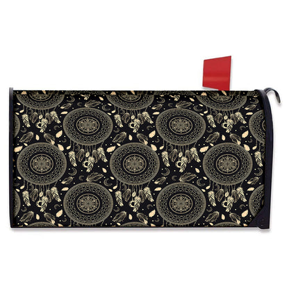 Vintage Native Dream Catcher Print Mailbox Cover