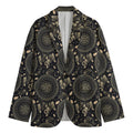 Vintage Native Dream Catcher Print Men's Cotton Blazer