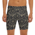 Vintage Native Dream Catcher Print Men's Long Boxer Briefs