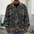 Vintage Native Dream Catcher Print Men's Shirt Jacket