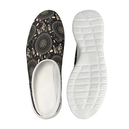 Vintage Native Dream Catcher Print Mesh Casual Shoes