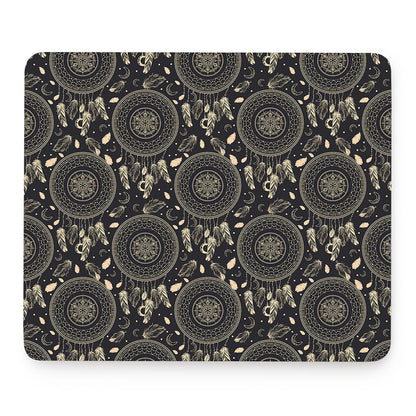 Vintage Native Dream Catcher Print Mouse Pad