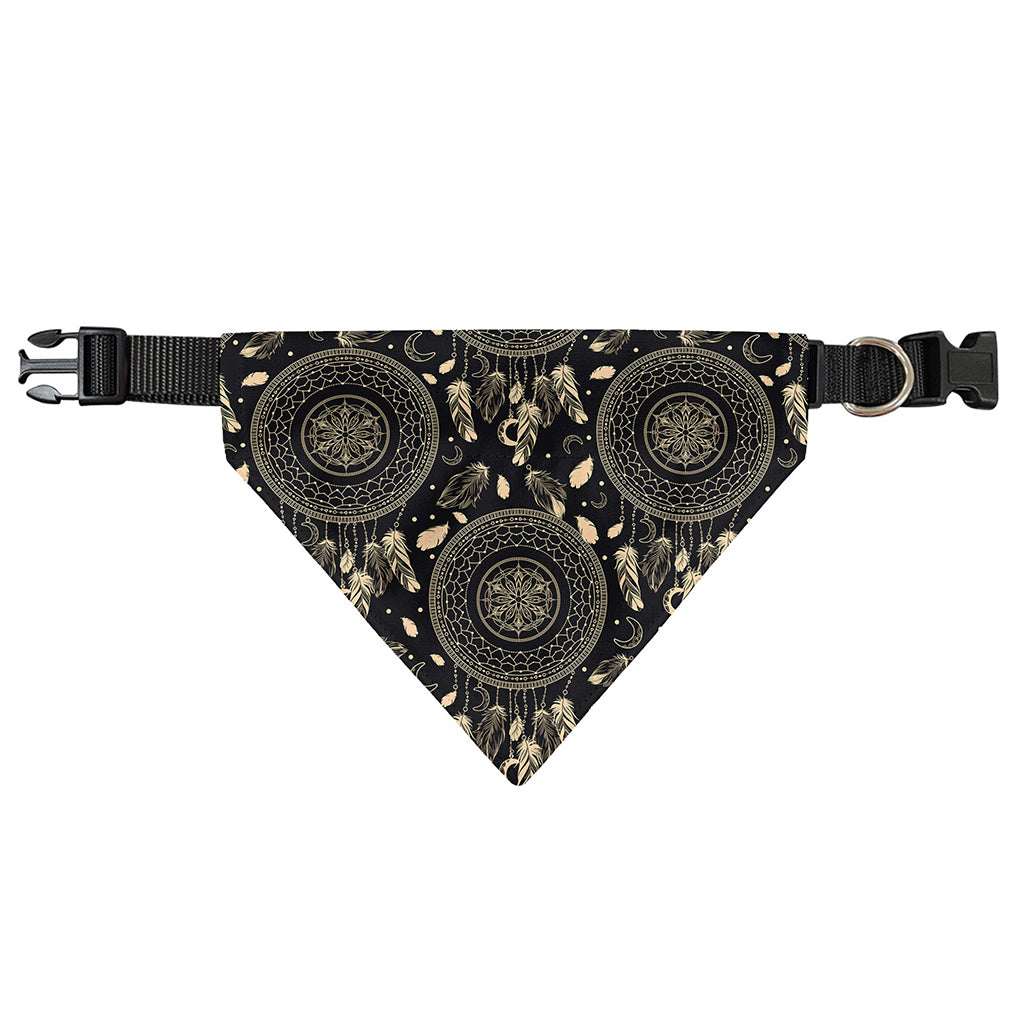 Vintage Native Dream Catcher Print Over The Collar Dog Bandana