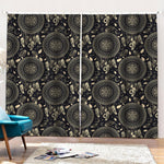 Vintage Native Dream Catcher Print Pencil Pleat Curtains