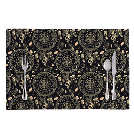 Vintage Native Dream Catcher Print Placemat