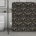 Vintage Native Dream Catcher Print Polyester Shower Curtain