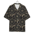 Vintage Native Dream Catcher Print Rayon Hawaiian Shirt