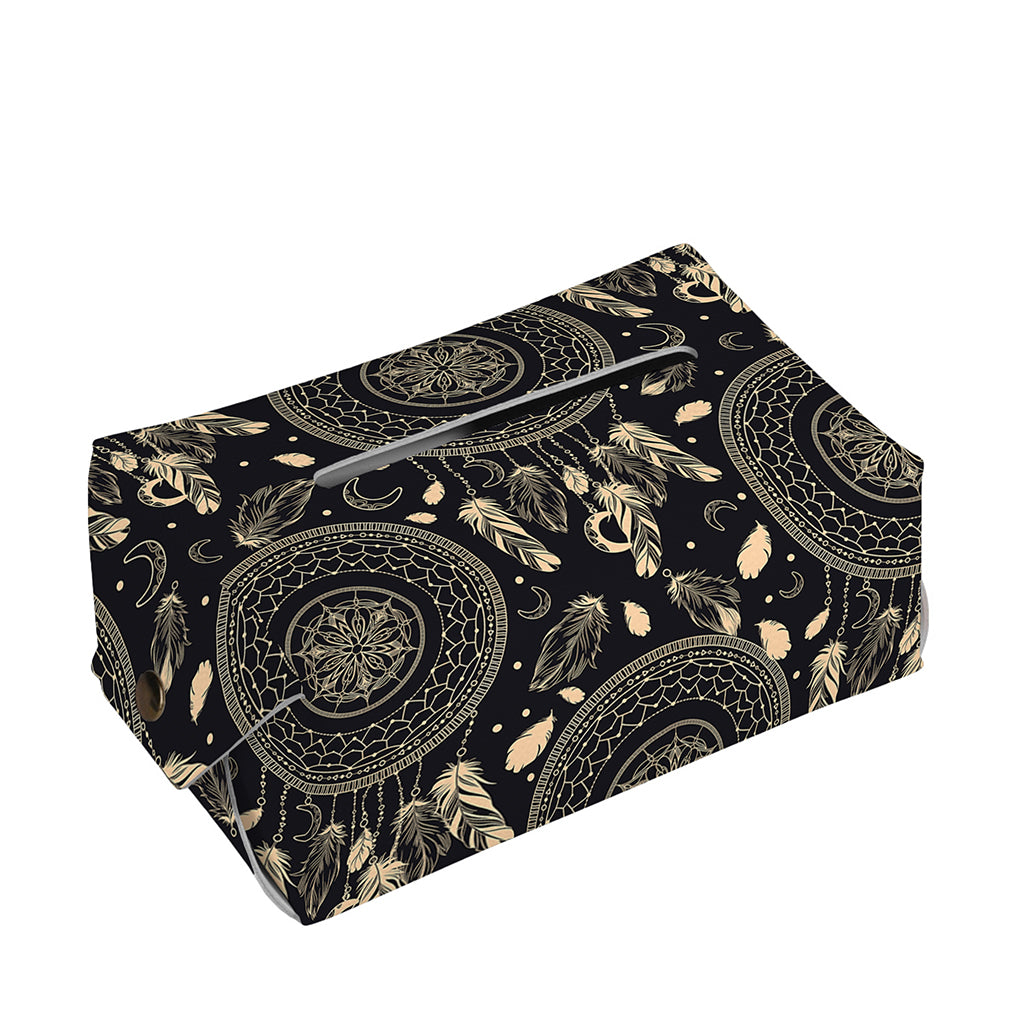 Vintage Native Dream Catcher Print Rectangle Tissue Box Cover