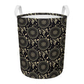 Vintage Native Dream Catcher Print Round Laundry Basket