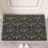 Vintage Native Dream Catcher Print Rubber Doormat