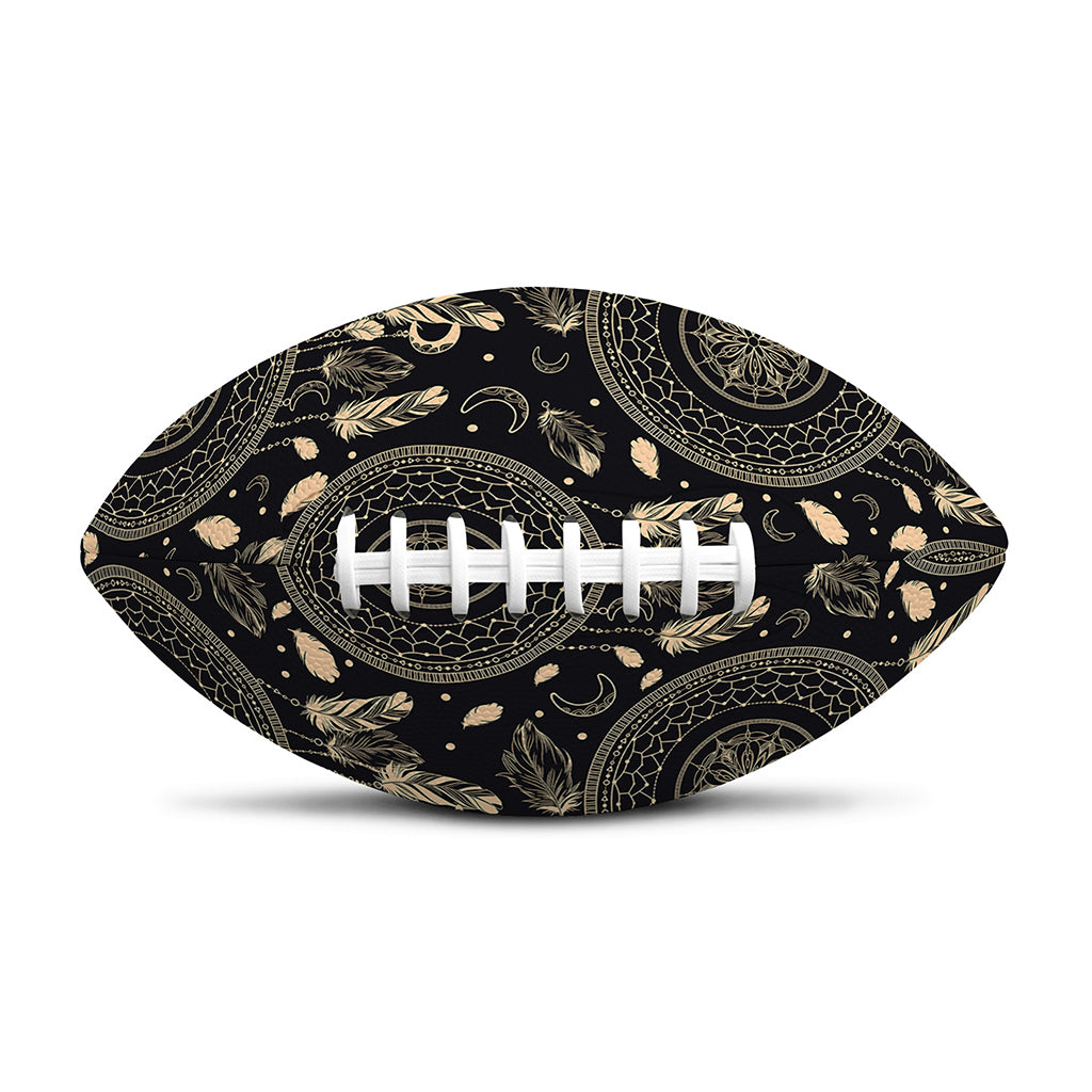Vintage Native Dream Catcher Print Rugby Ball