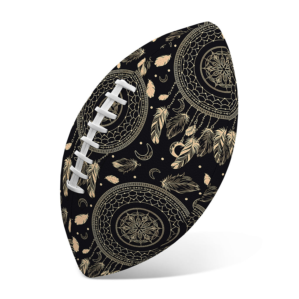 Vintage Native Dream Catcher Print Rugby Ball