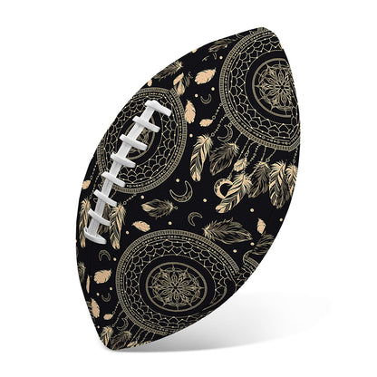 Vintage Native Dream Catcher Print Rugby Ball