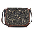 Vintage Native Dream Catcher Print Saddle Bag