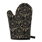 Vintage Native Dream Catcher Print Single Oven Mitt