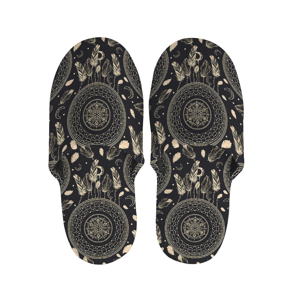 Vintage Native Dream Catcher Print Slippers