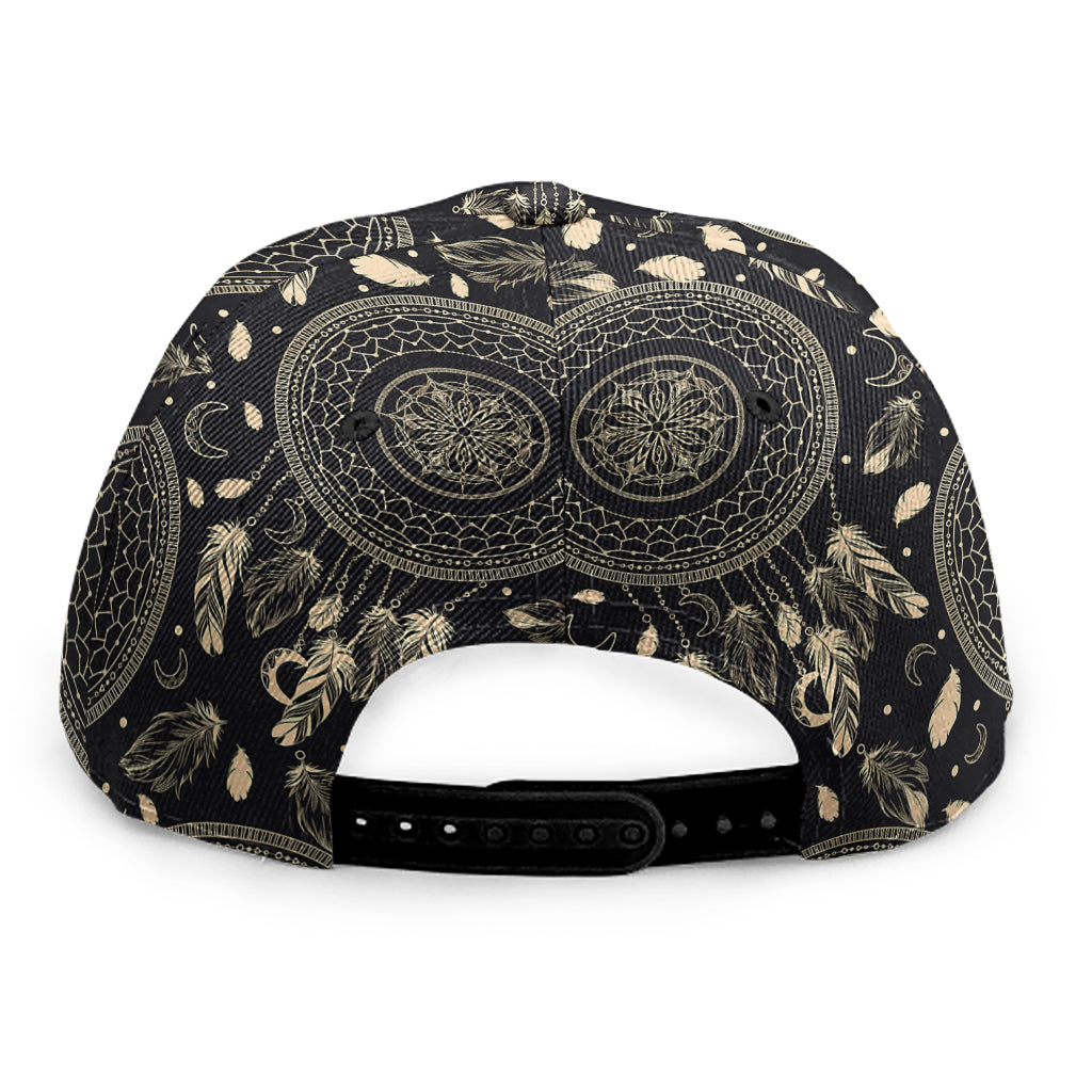 Vintage Native Dream Catcher Print Snapback Cap