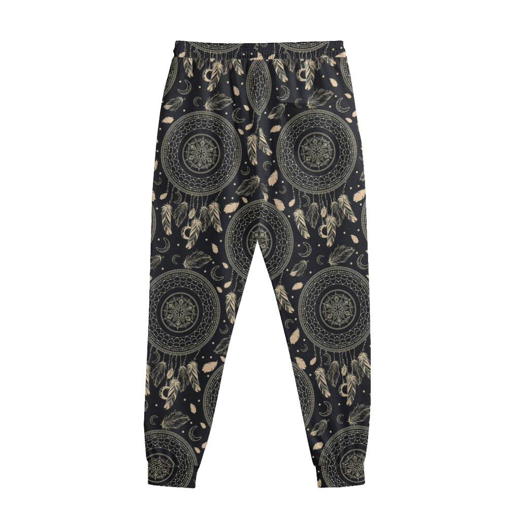 Vintage Native Dream Catcher Print Sweatpants