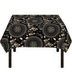 Vintage Native Dream Catcher Print Tablecloth