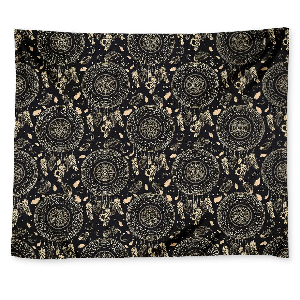 Vintage Native Dream Catcher Print Tapestry