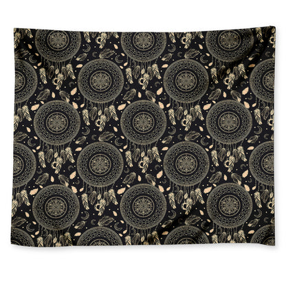 Vintage Native Dream Catcher Print Tapestry