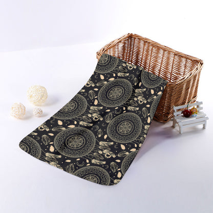 Vintage Native Dream Catcher Print Towel