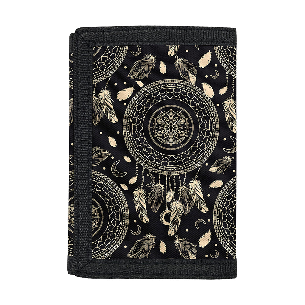 Vintage Native Dream Catcher Print Trifold Wallet