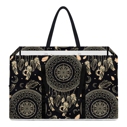 Vintage Native Dream Catcher Print Utility Tote Bag