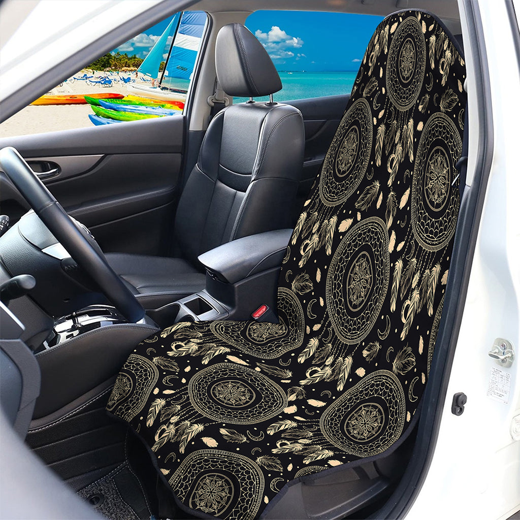 Vintage Native Dream Catcher Print Waterproof Car Seat Cover