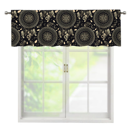 Vintage Native Dream Catcher Print Window Valance