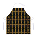 Vintage Orthodox Pattern Print Adjustable Apron