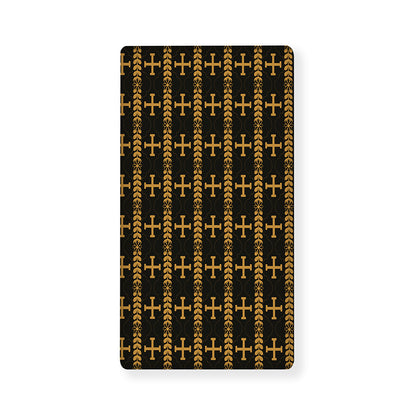 Vintage Orthodox Pattern Print Baby Crib Sheet