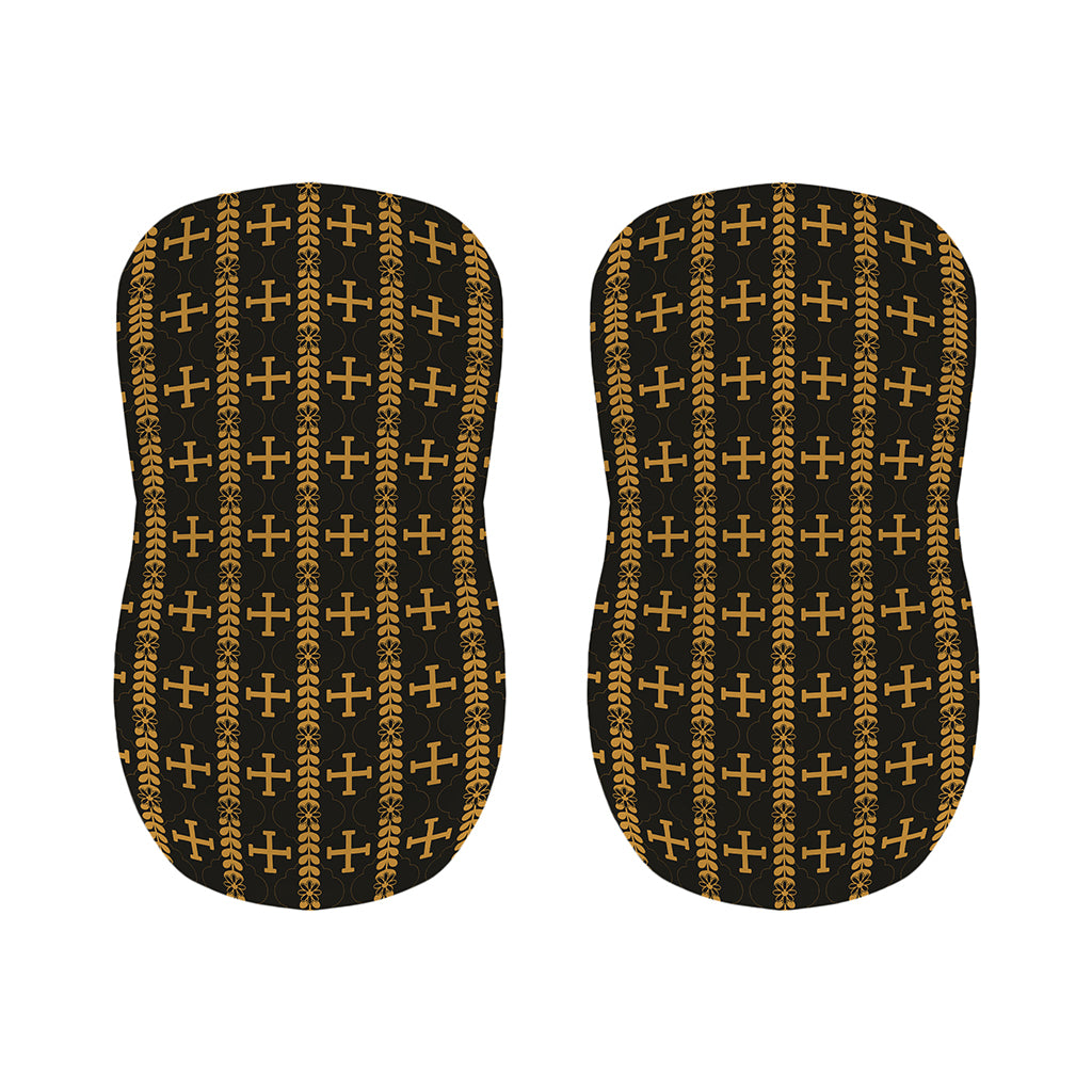 Vintage Orthodox Pattern Print Bar Stool Covers