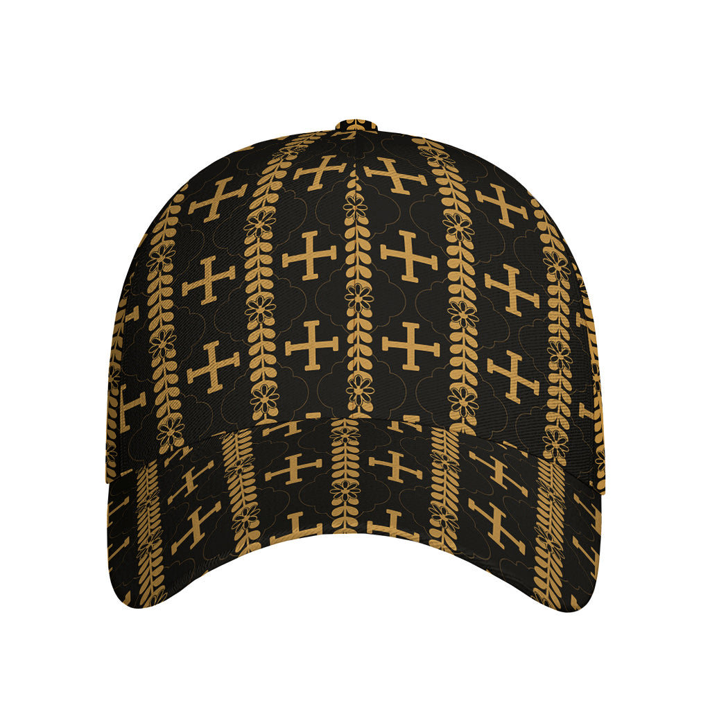 Vintage Orthodox Pattern Print Baseball Cap