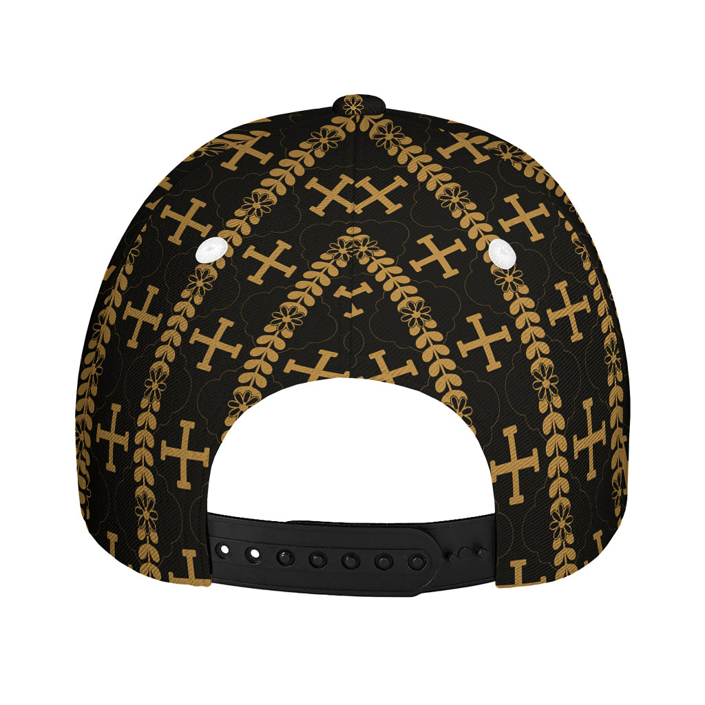 Vintage Orthodox Pattern Print Baseball Cap