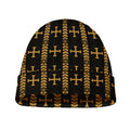 Vintage Orthodox Pattern Print Beanie