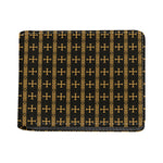 Vintage Orthodox Pattern Print Bifold Wallet