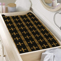 Vintage Orthodox Pattern Print Changing Pad Cover