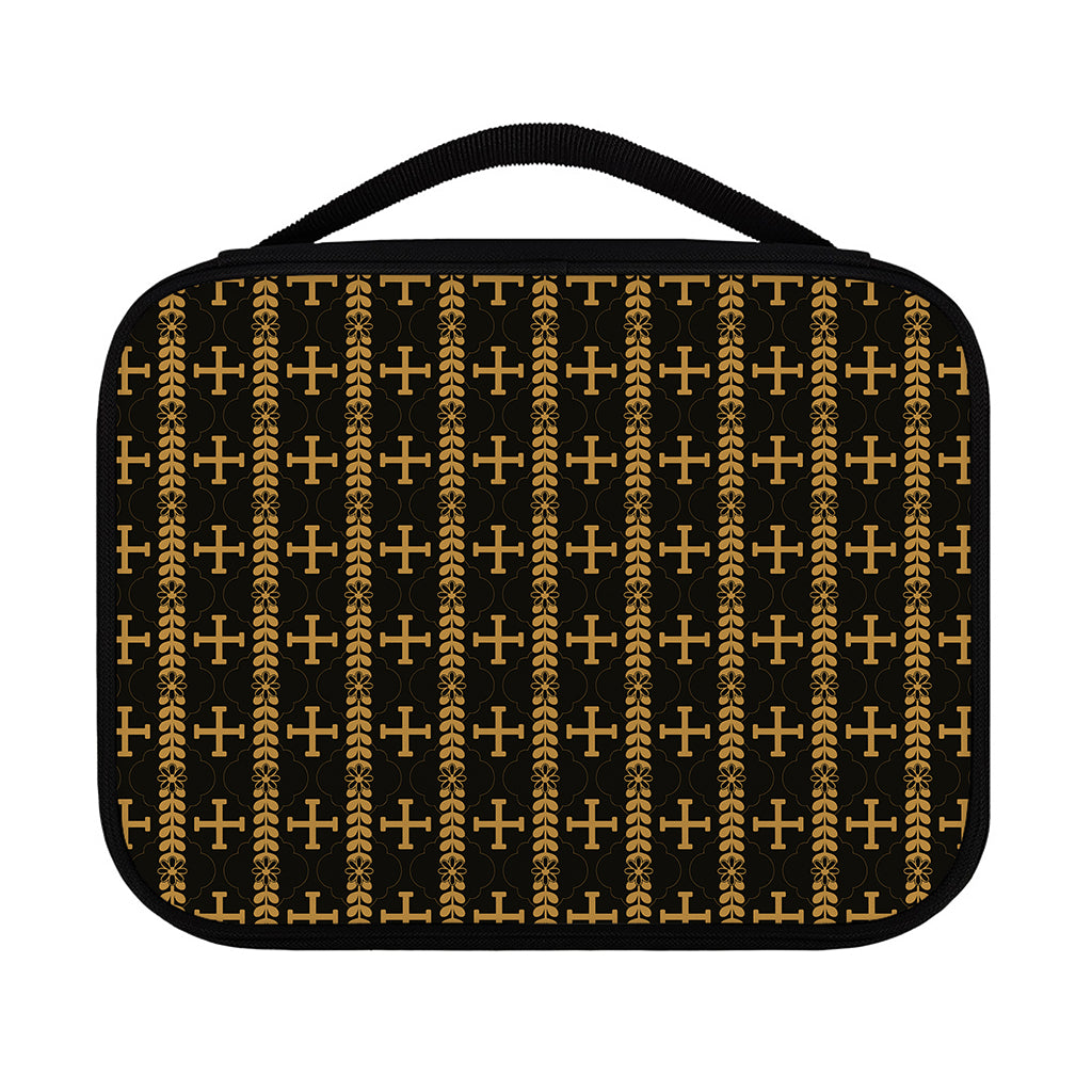 Vintage Orthodox Pattern Print Classic Bible Case
