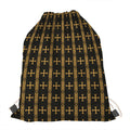 Vintage Orthodox Pattern Print Drawstring Bag