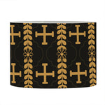 Vintage Orthodox Pattern Print Drum Lamp Shade